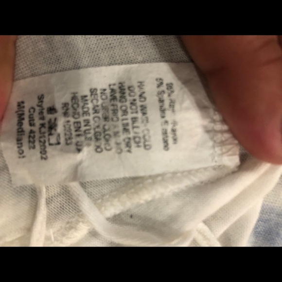 Vintage Havana anchor fringed crop shirt ⚓️❤️⚓️❤️💙 M - Picture 5 of 5